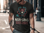Nursing Where Caring Meets Science T-Shirt product