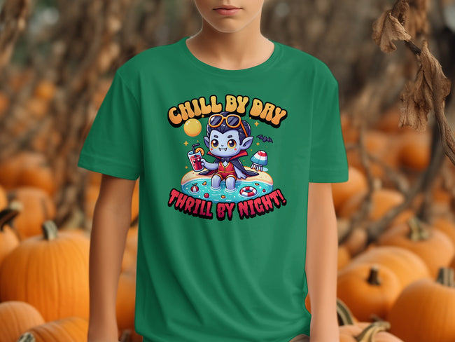 Chill By Day Thrill By Night Graphic T-Shirt product type