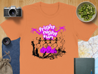 Fright Night Fun Skeleton Dance Graphic T-Shirt product