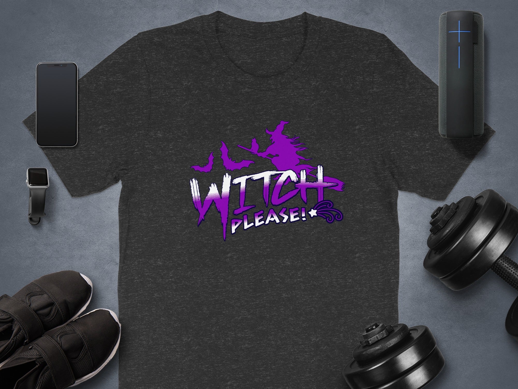 Witch Please Graphic Tee Halloween Themed Product