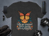 Butterfly Design Shirt with Spanish Quote product type
