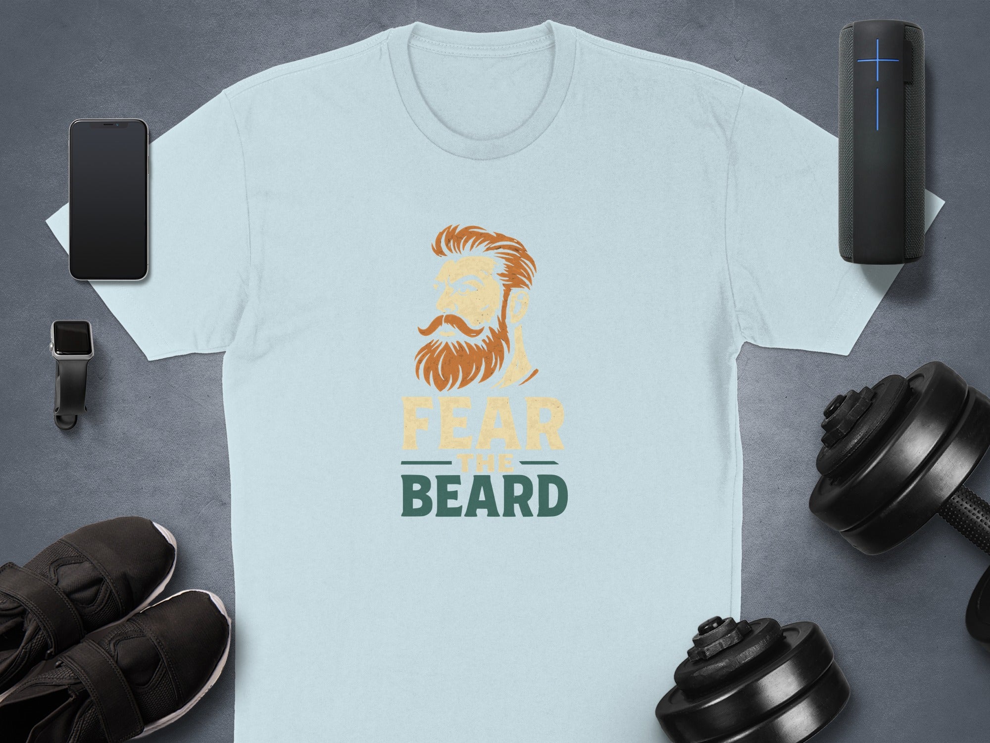 Fear the Beard Graphic T-Shirt product