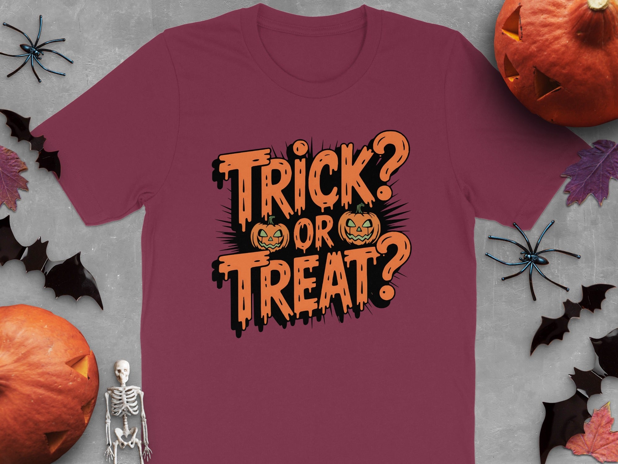 Trick or Treat Shirt Halloween themed product