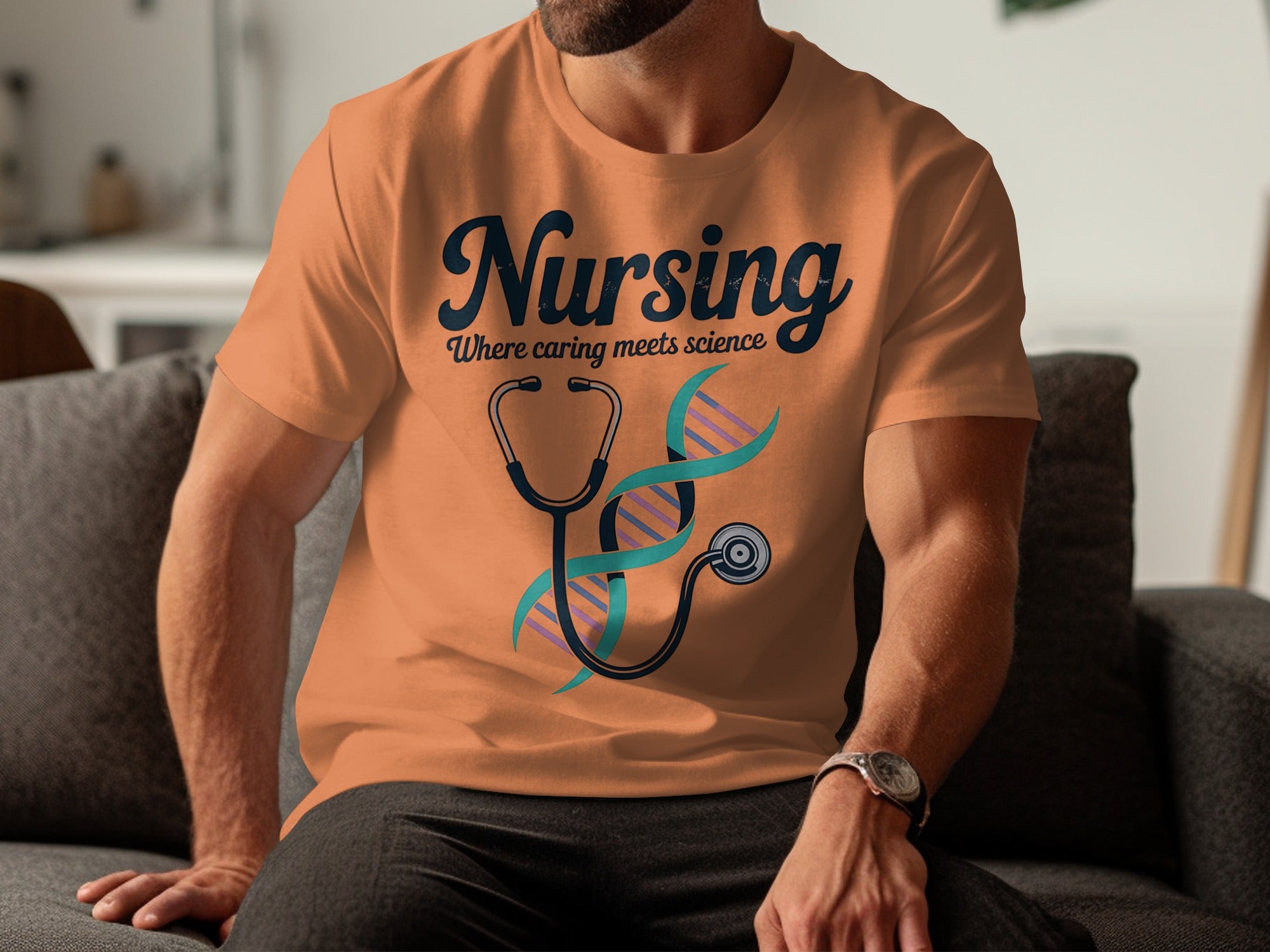 Nursing Where Caring Meets Science T-shirt product