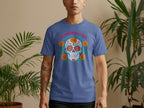 Celebrando La Vida Colorful Skull T-Shirt product type
