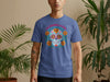 Celebrando La Vida Colorful Skull T-Shirt product type