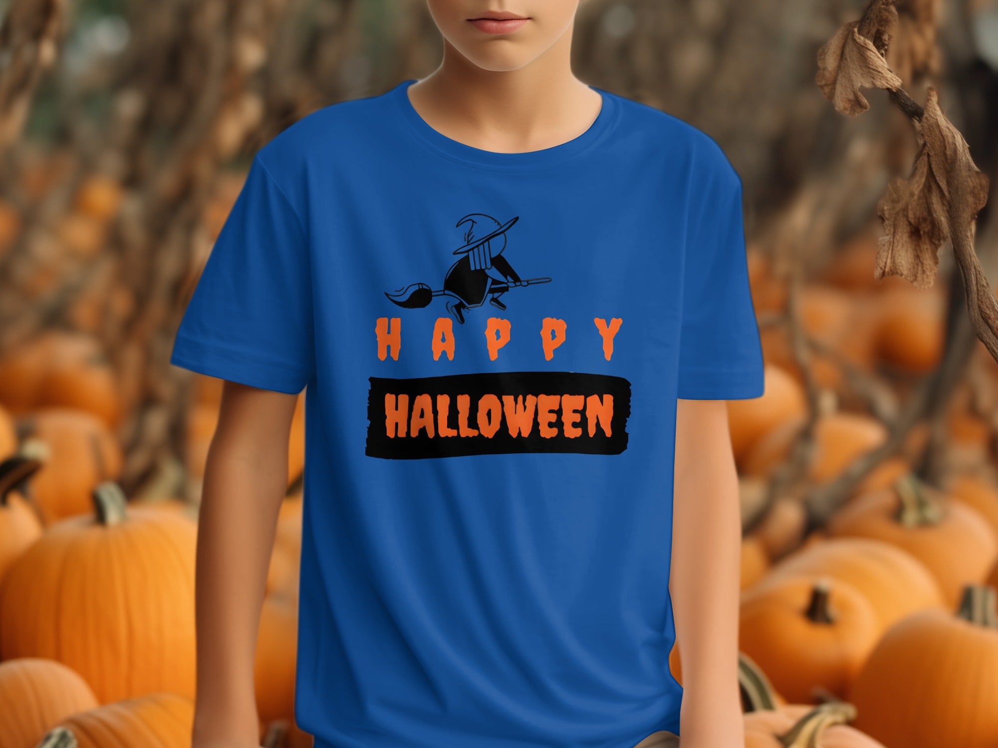 Happy Halloween Witch T Shirt for Festive Product