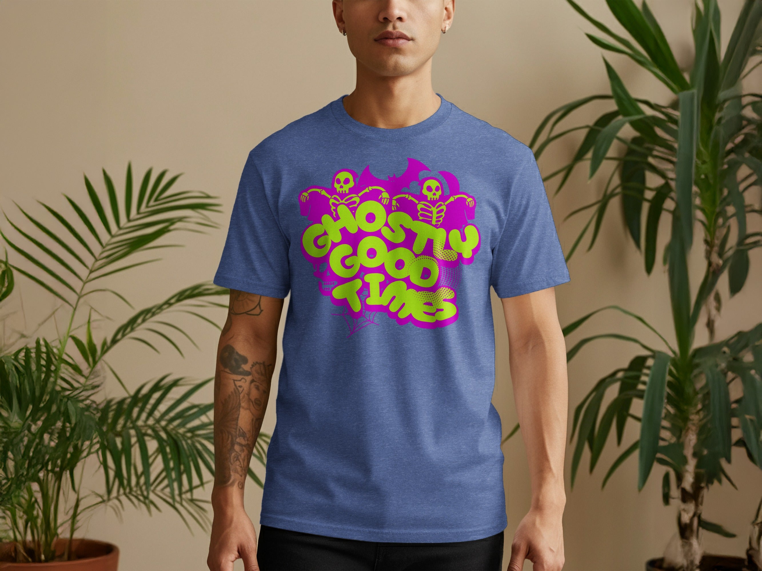 Ghostly Good Times Graphic Tee Shirt product