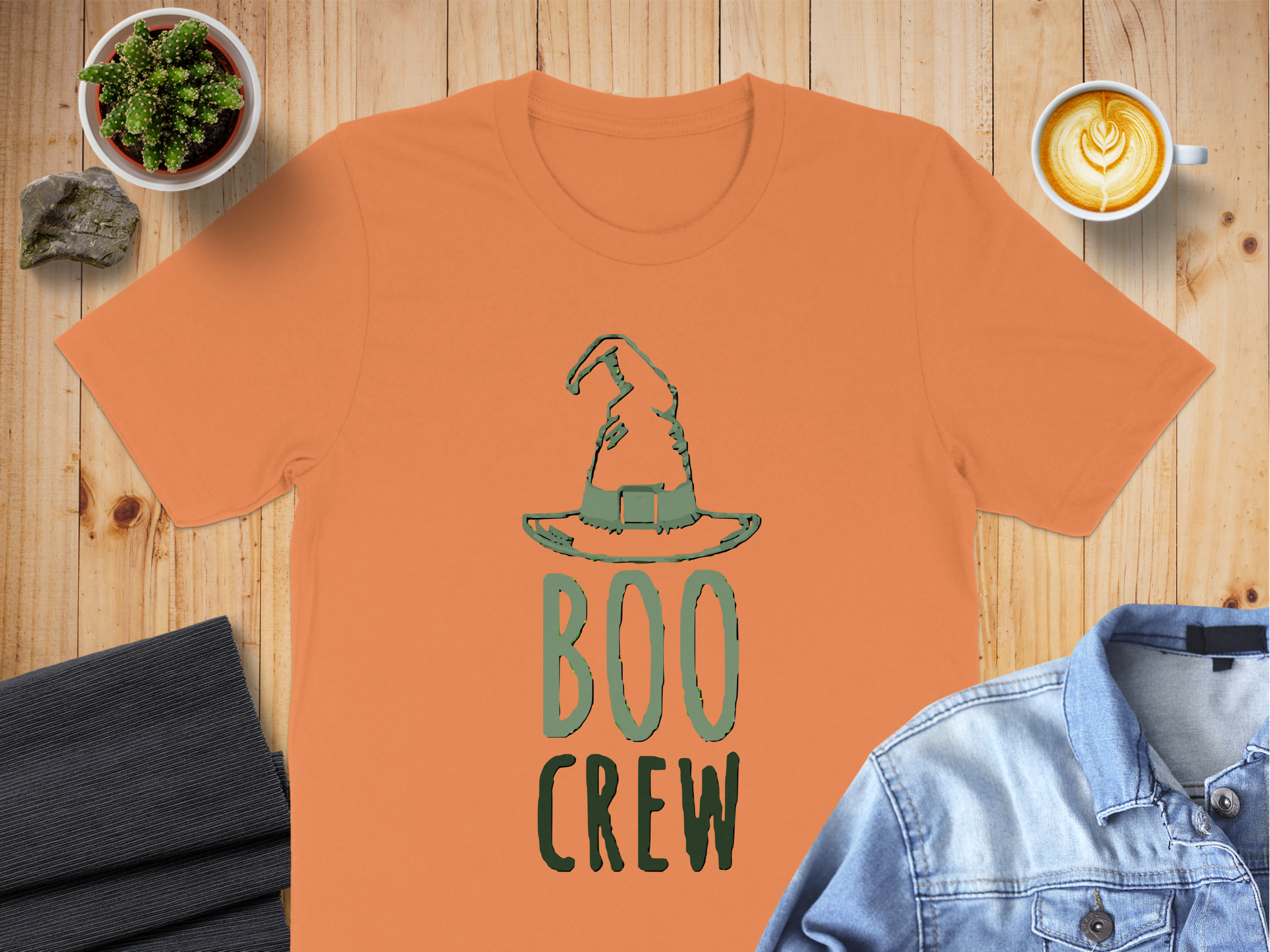 Halloween Themed Boo Crew Graphic T-Shirt product