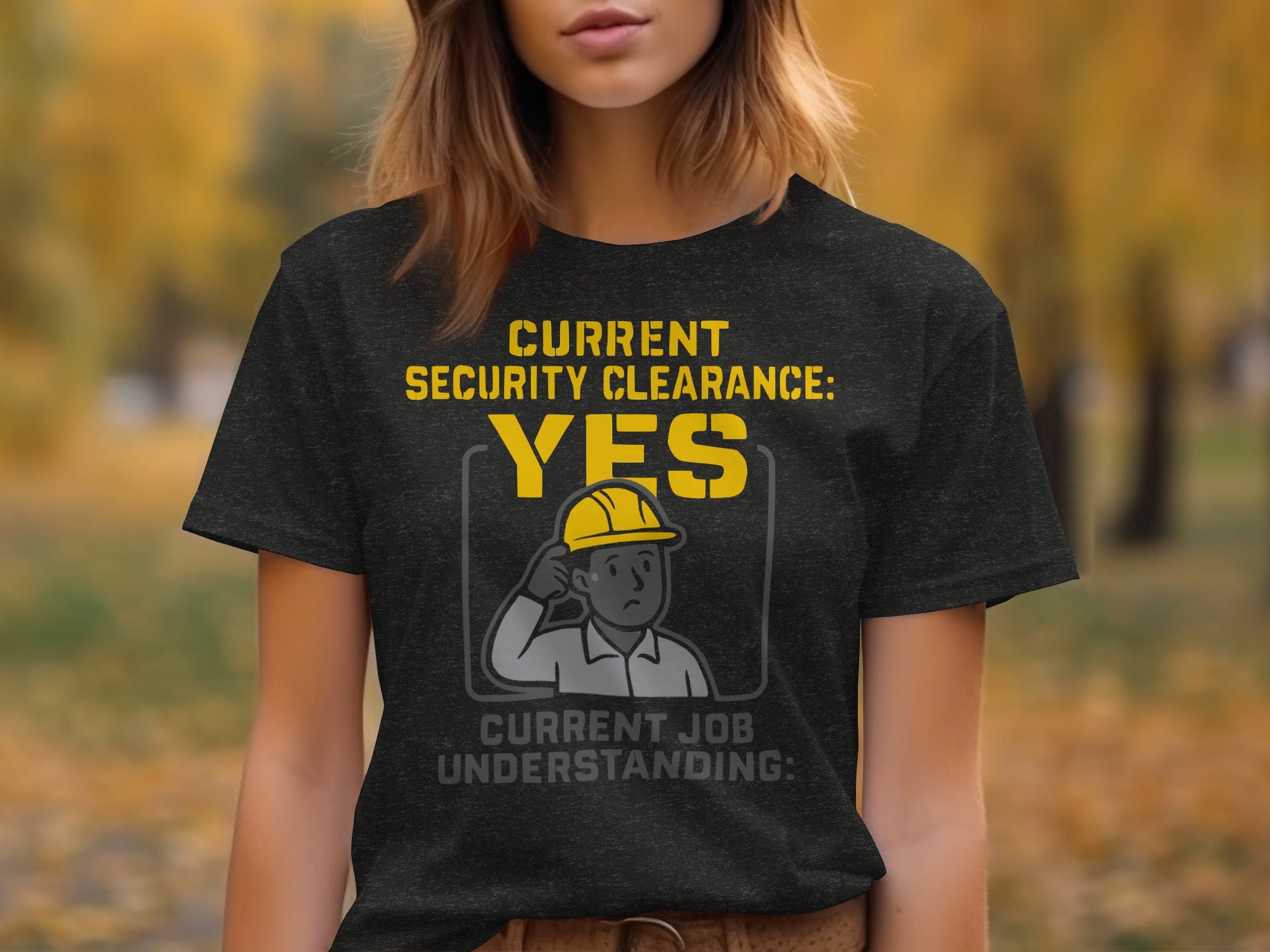 Current Security Clearance YES T-shirt product type