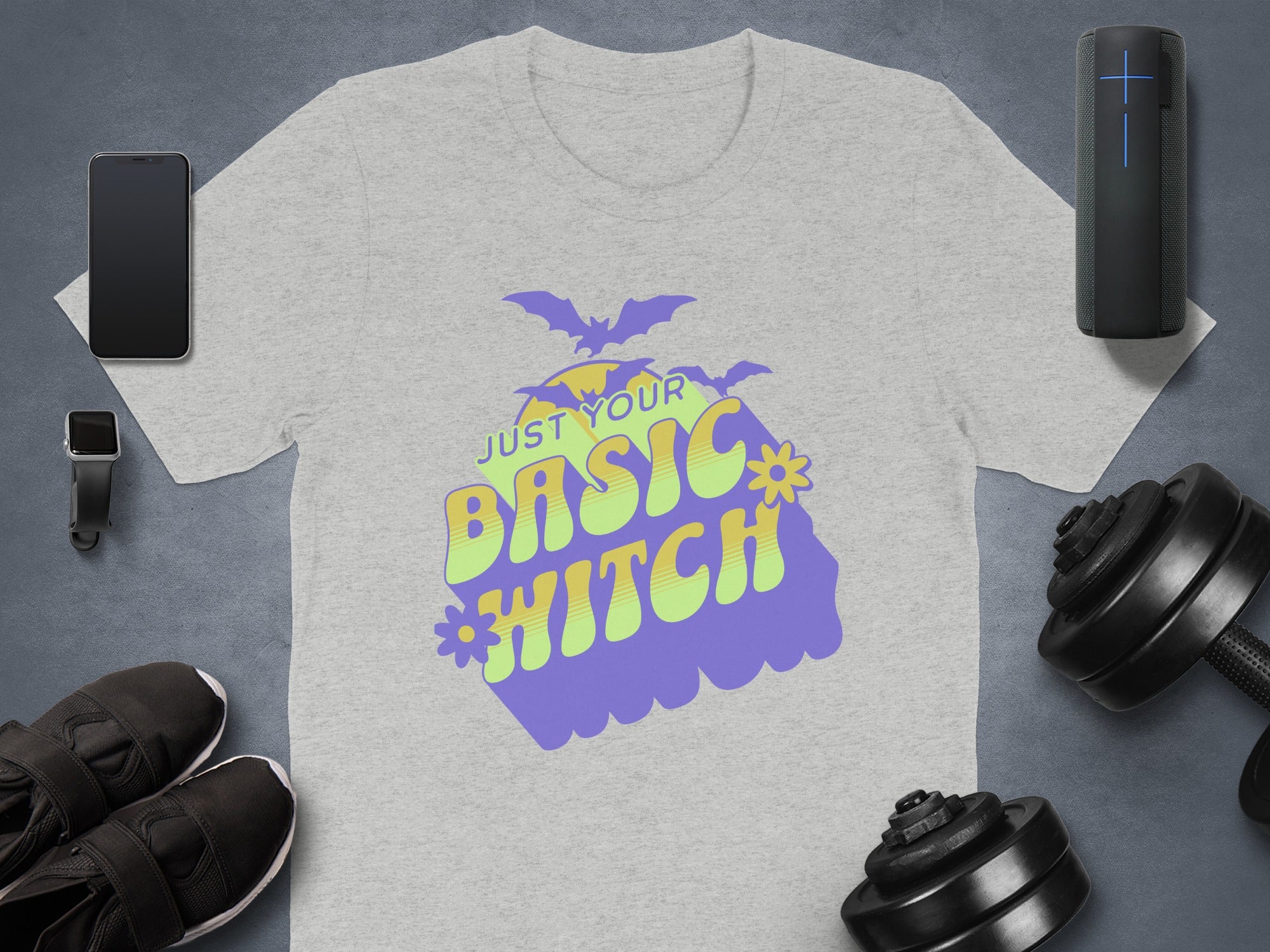 Just Your Basic Witch Graphic Tee Shirt product