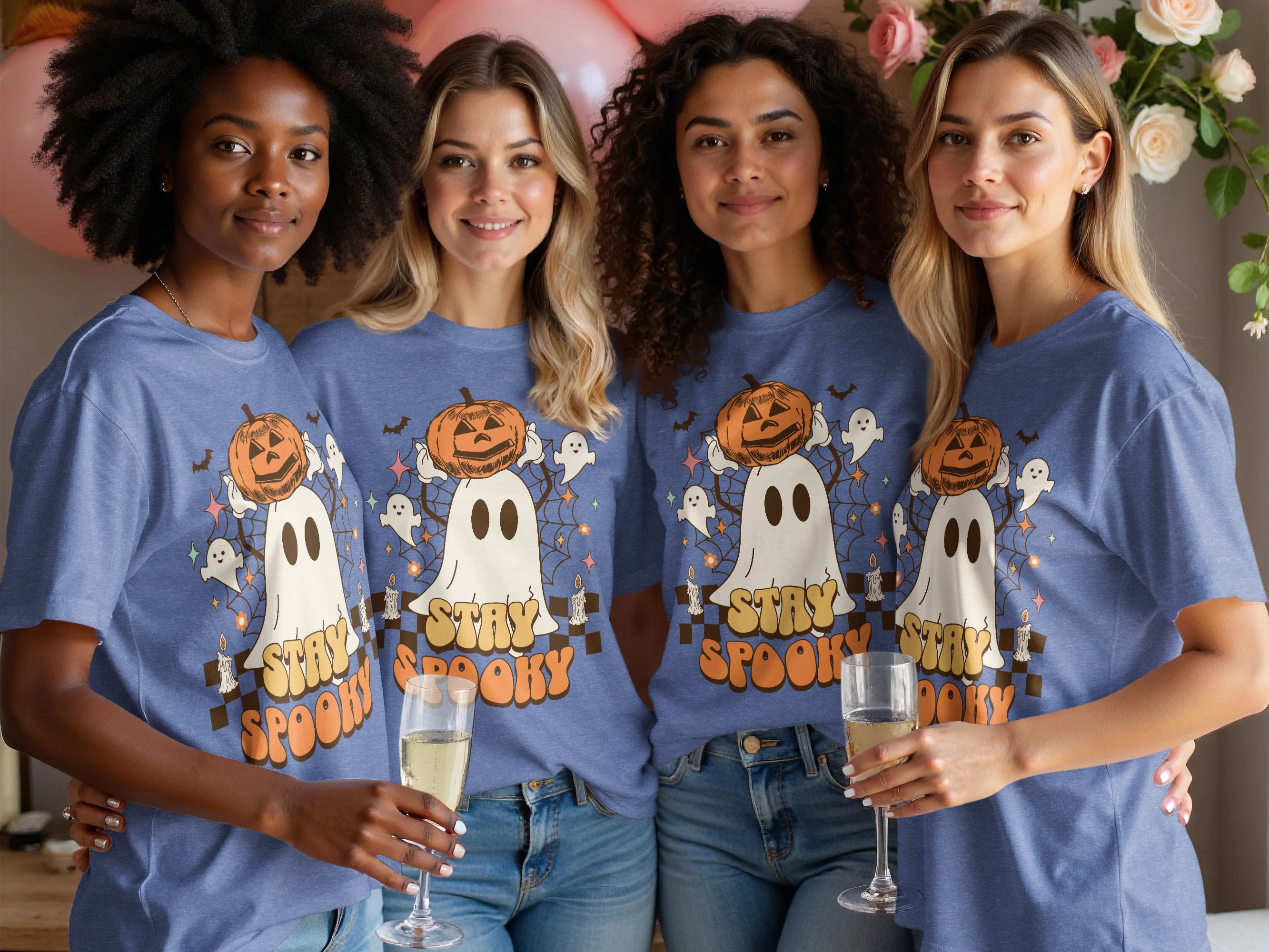 Stay Spooky Halloween Ghost Themed Tee product