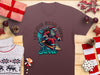 Let the Good Times Swole Surfing Santa T-Shirt