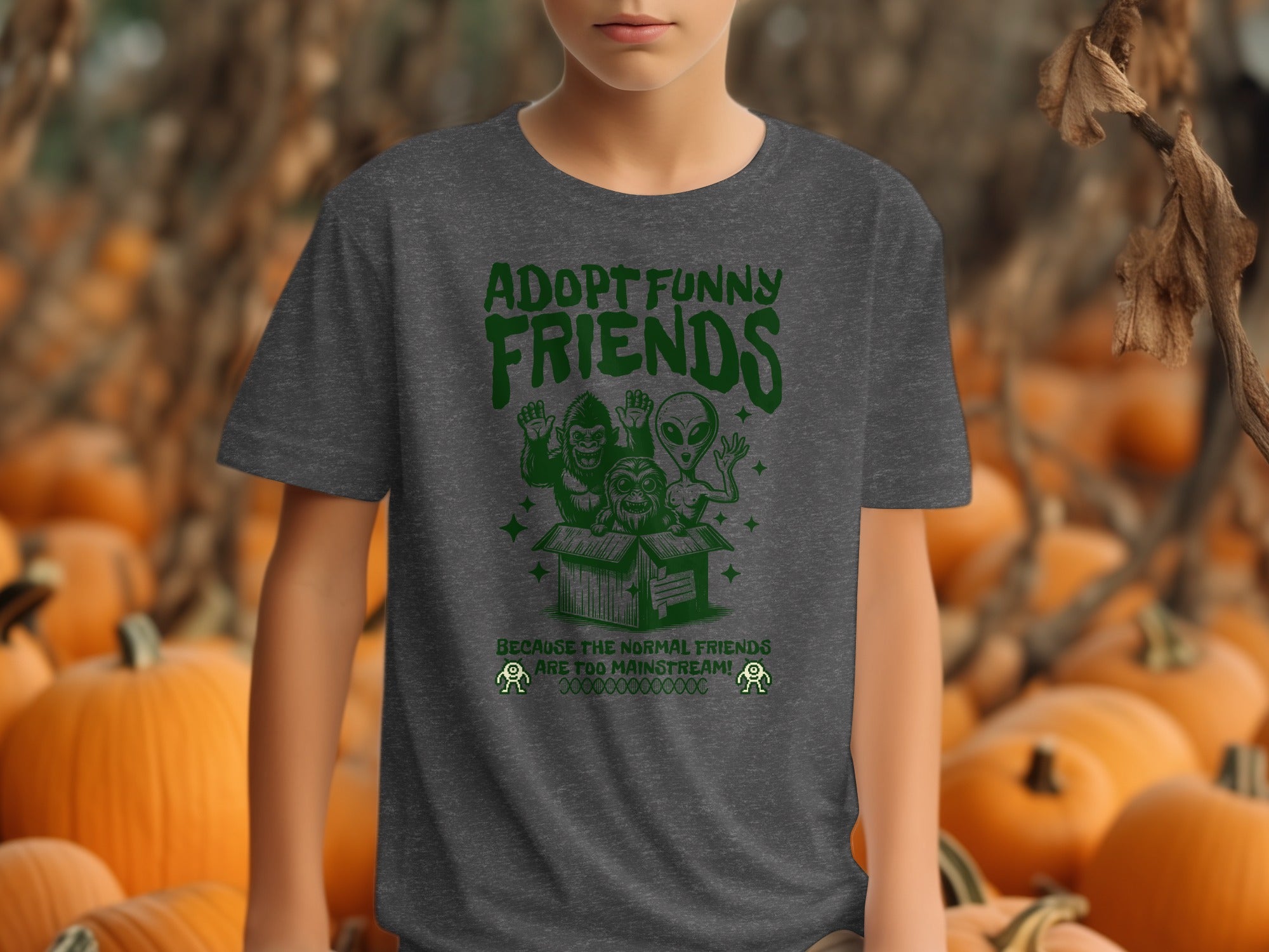 Adopt Funny Friends Graphic Tees Halloween Shirt product type