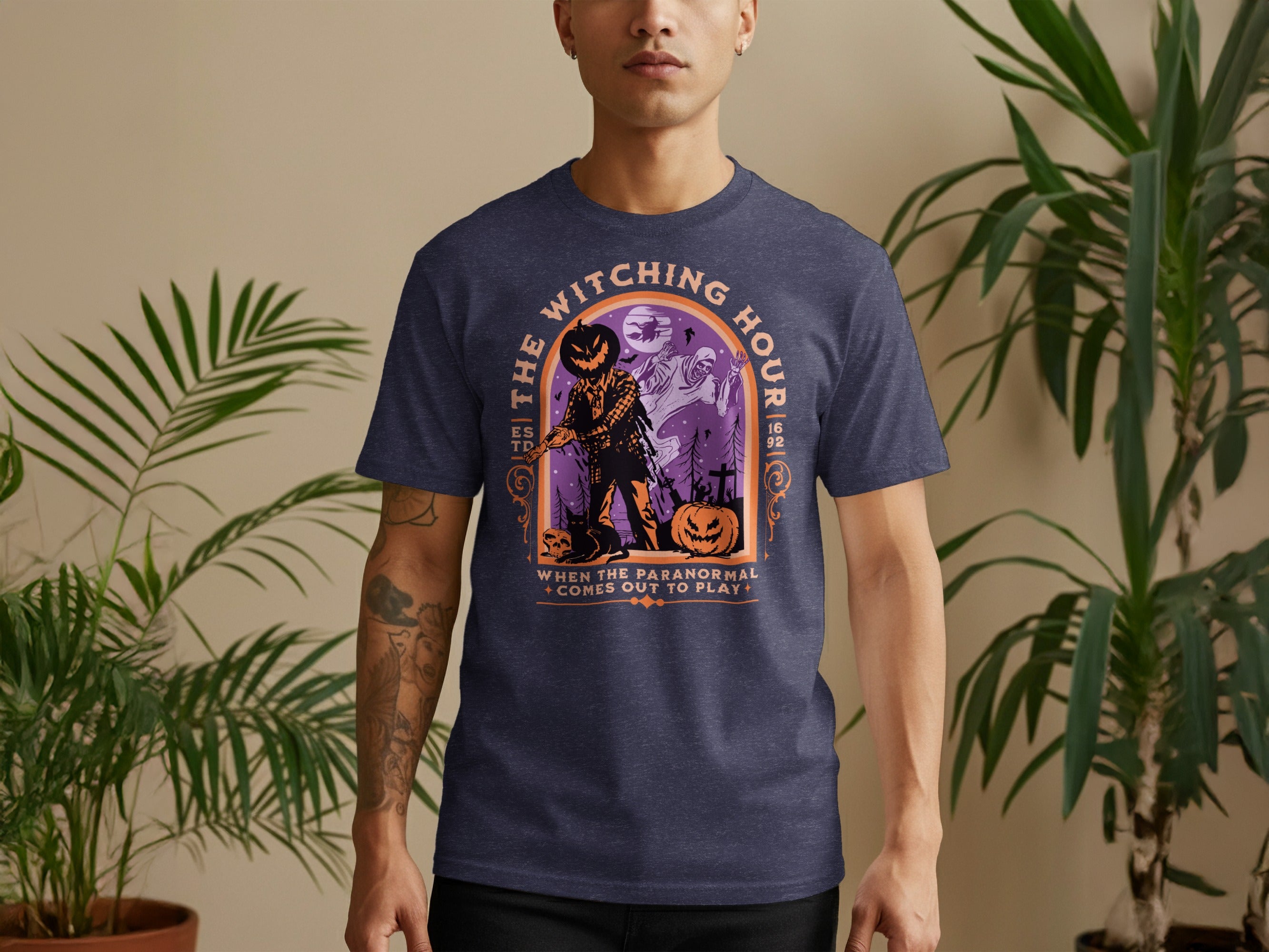 The Witching Hour Paranormal Halloween T-Shirt product