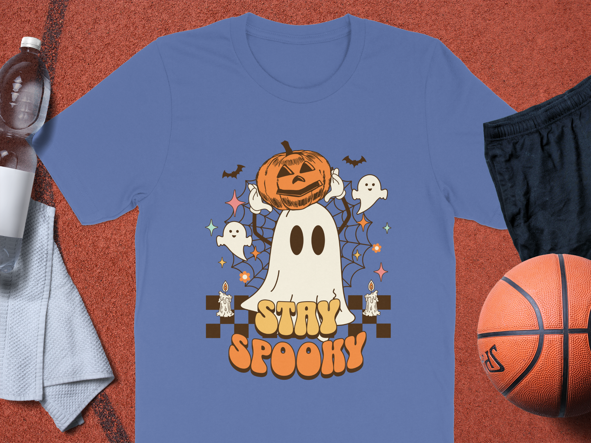 Stay Spooky Halloween Ghost Graphic TShirt product type