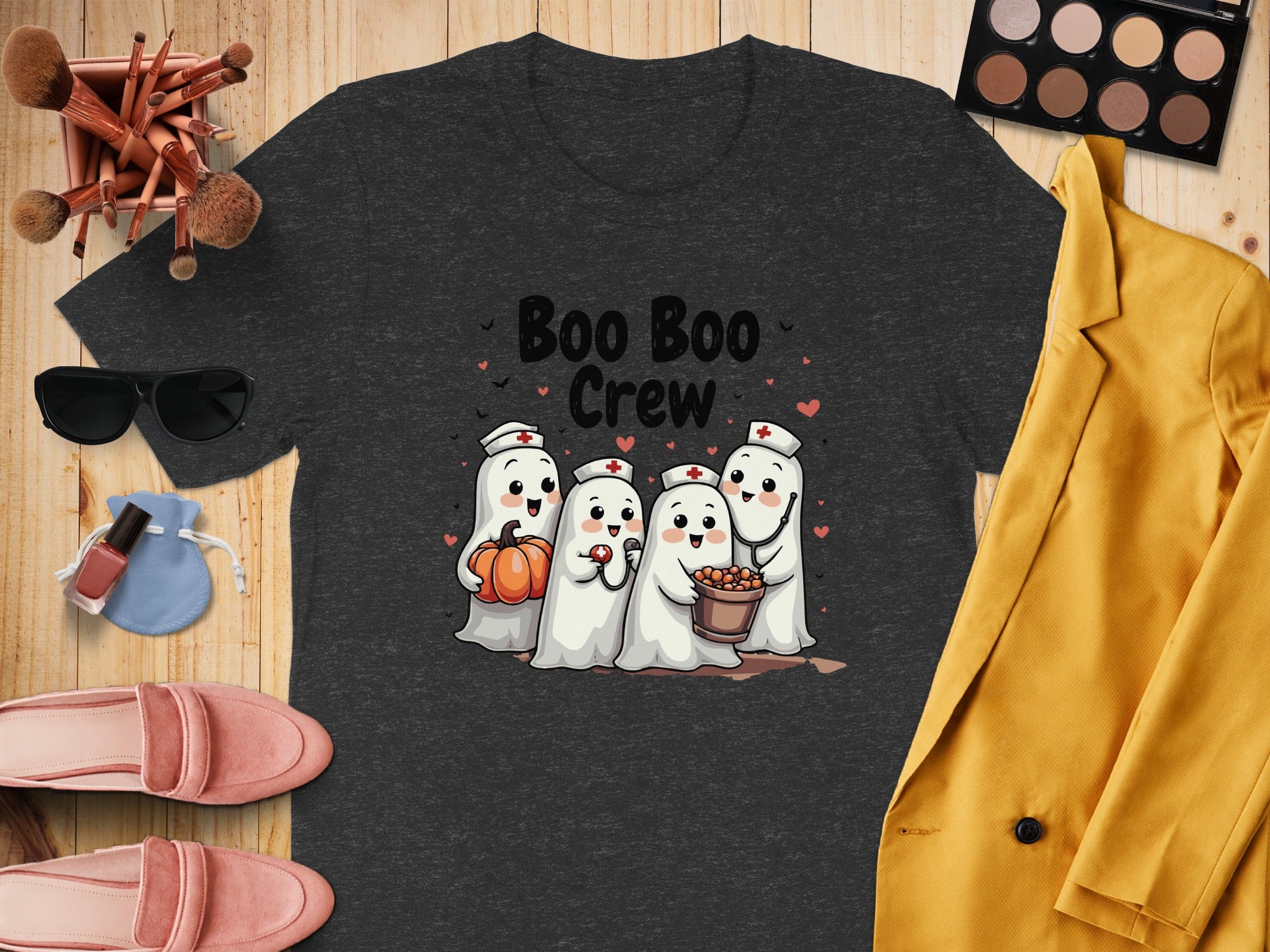 Boo Boo Crew Cute Halloween Ghost T-shirt product type