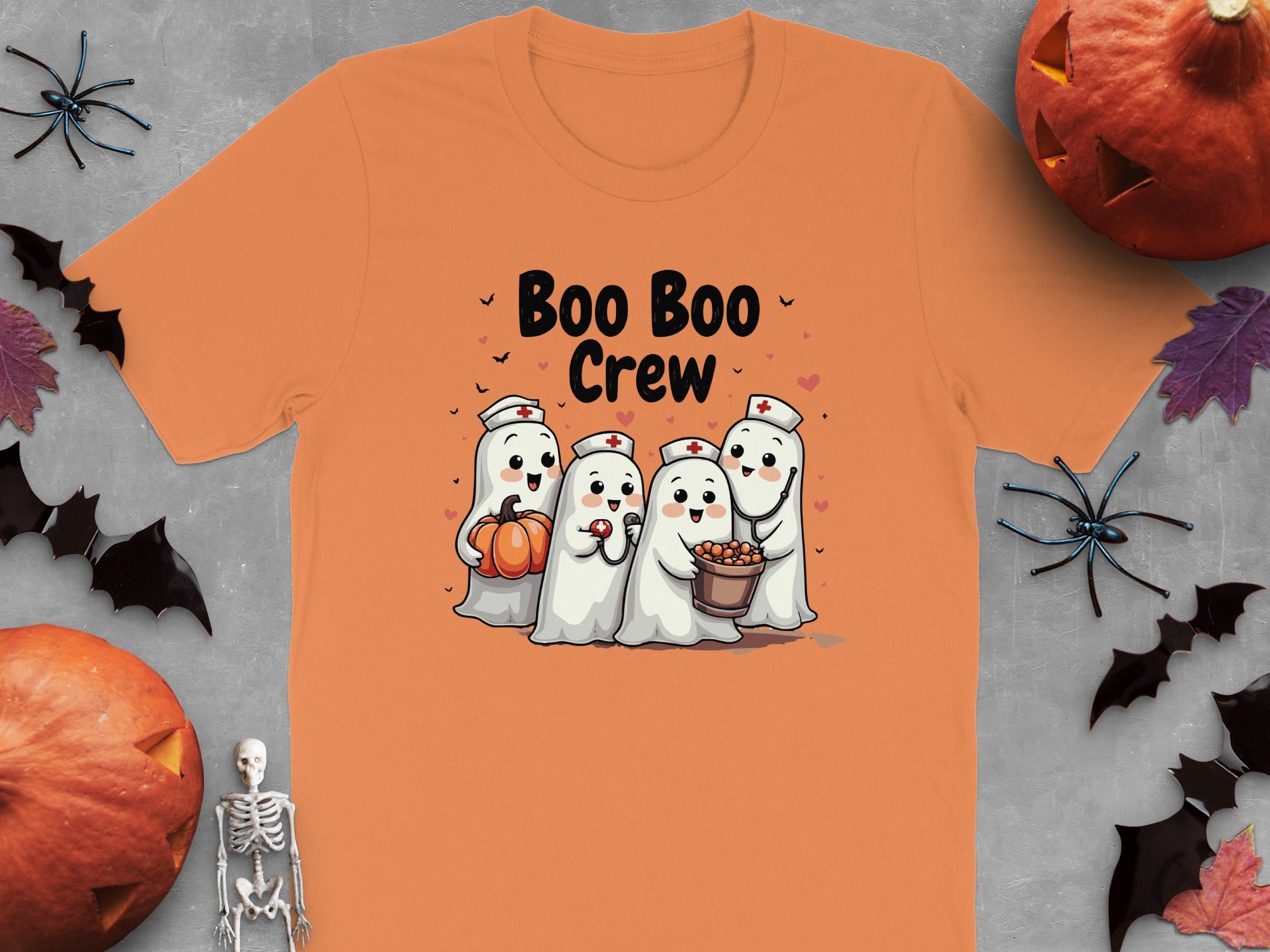 Adorable Boo Boo Crew Ghosts Graphic Tee product type