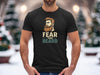 Fear The Beard Motivational Graphic T-shirt product