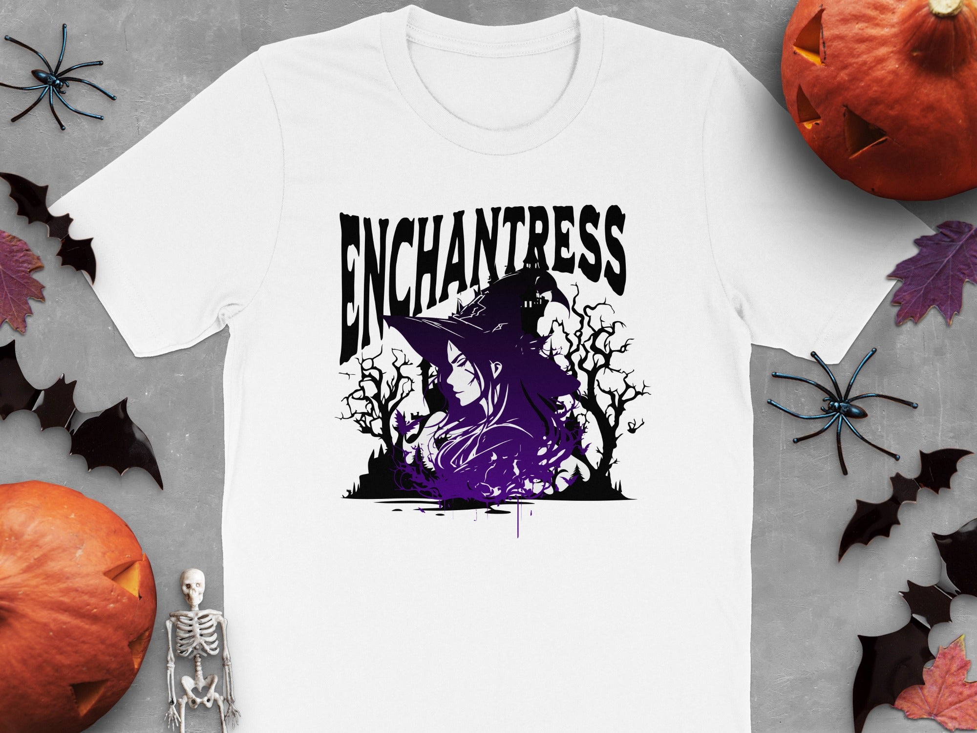 Enchantress Witch Illustration Halloween T-Shirt product type
