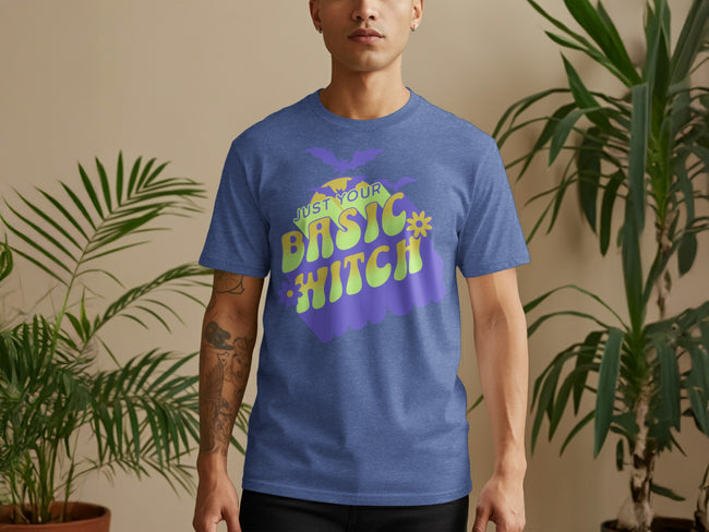 Just Your Basic Witch Graphic Design T-Shirt product