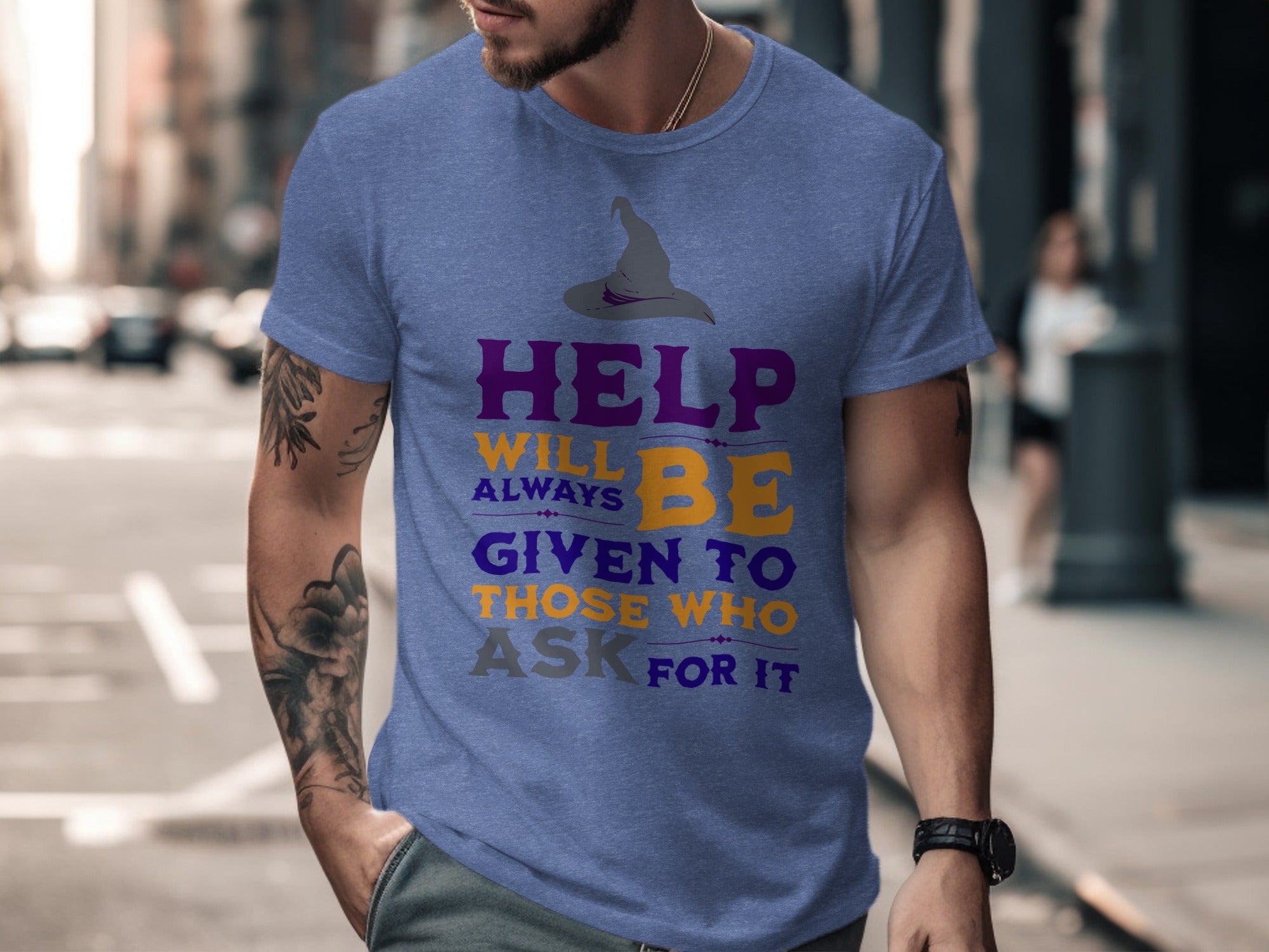 Help Will Always Be Given To Those Who Ask Shirt Product