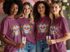 Celebrando La Vida Sugar Skull Art T-shirt product type
