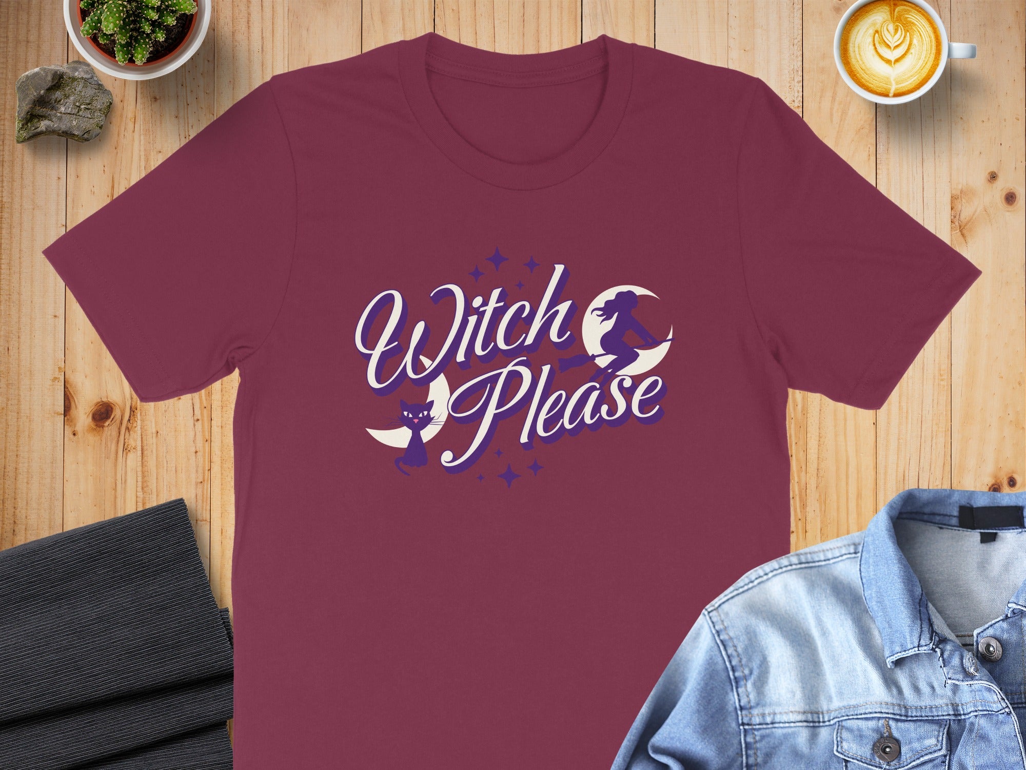 Witch Please Graphic T-Shirt for a Stylish Product