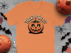 Trick Or Treat Pumpkin Halloween Themed T-Shirt product type