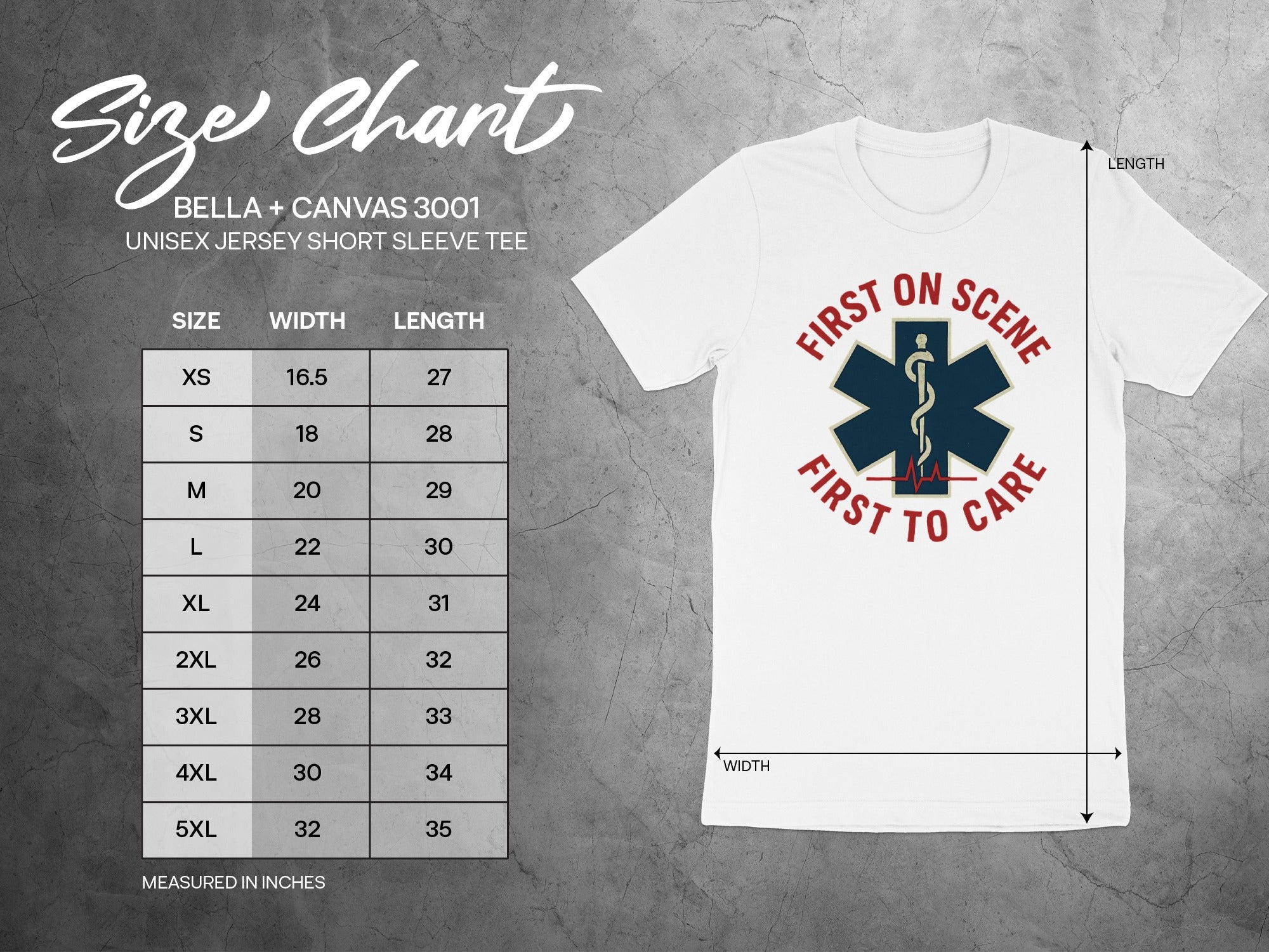 First on Scene First to Care Short Sleeve Tee product type