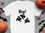 Boo Ghosts Halloween Theme Short Sleeve Shirt product