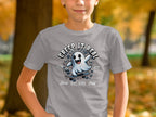 Creepy Skateboarding Ghost Halloween T-Shirt product type