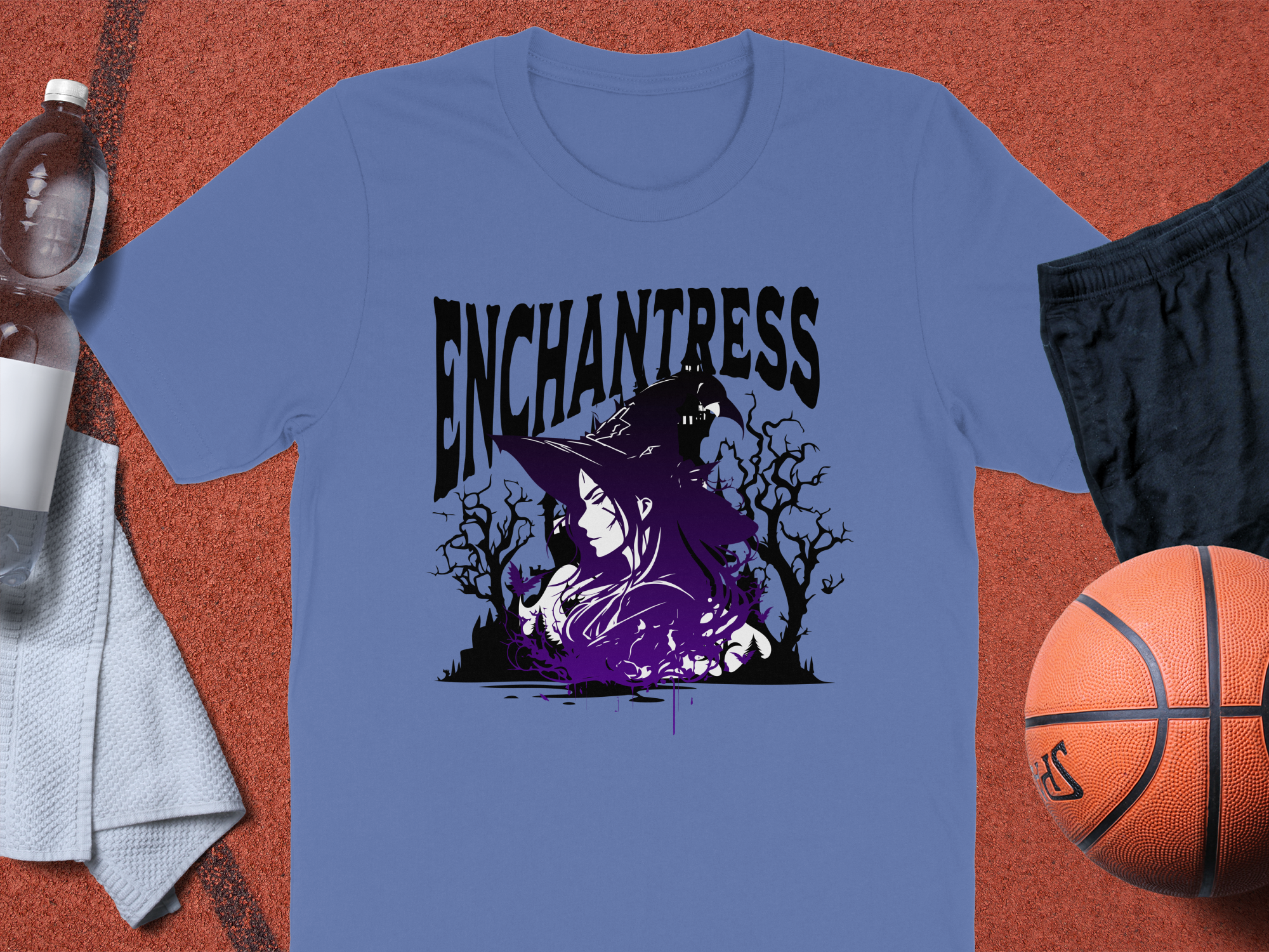Enchantress Graphic Design Halloween Witch Shirt product type