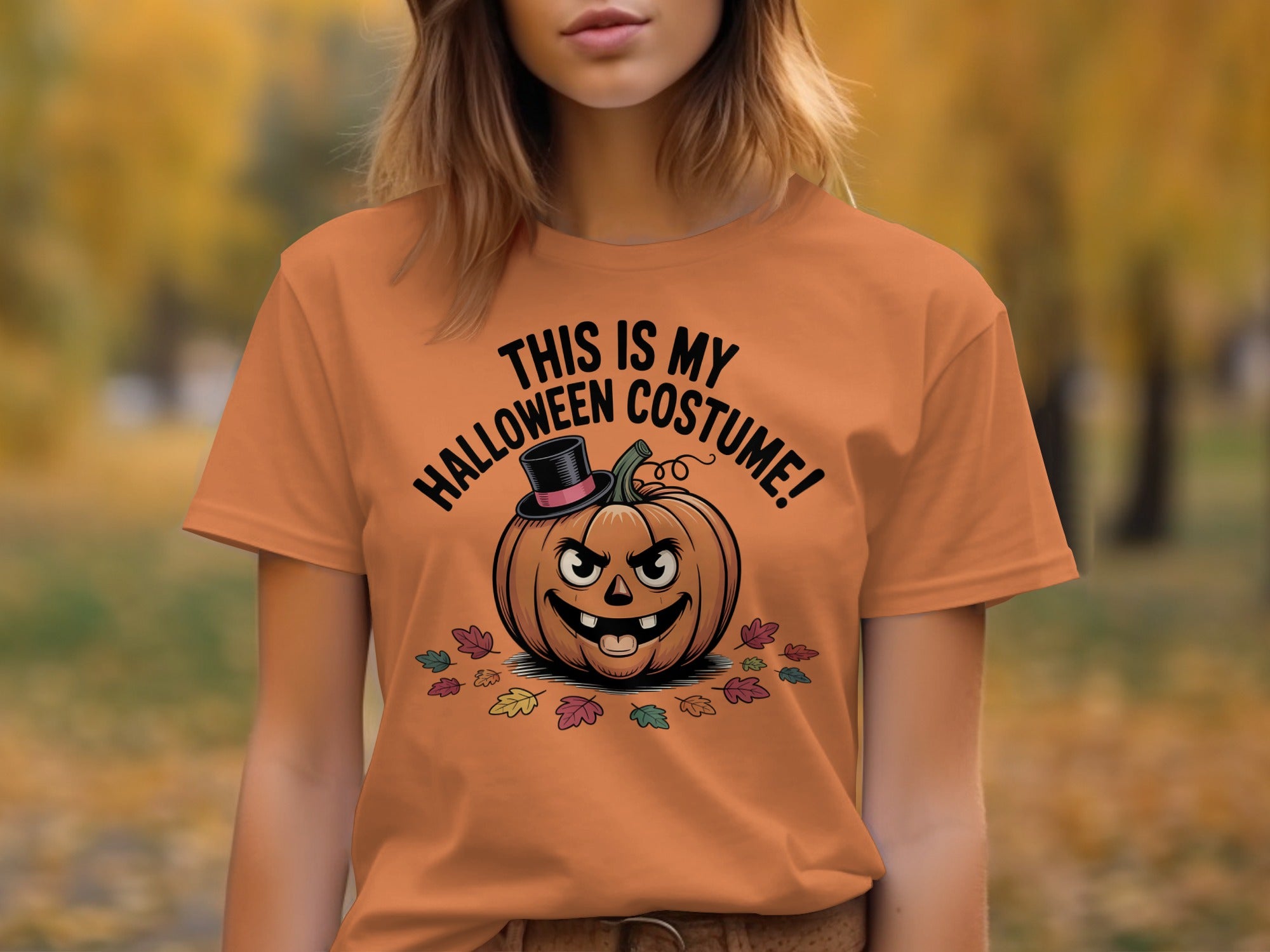 This Is My Halloween Costume Pumpkin T-shirt product