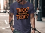 Trick or Treat Pumpkin Halloween Design T Shirt