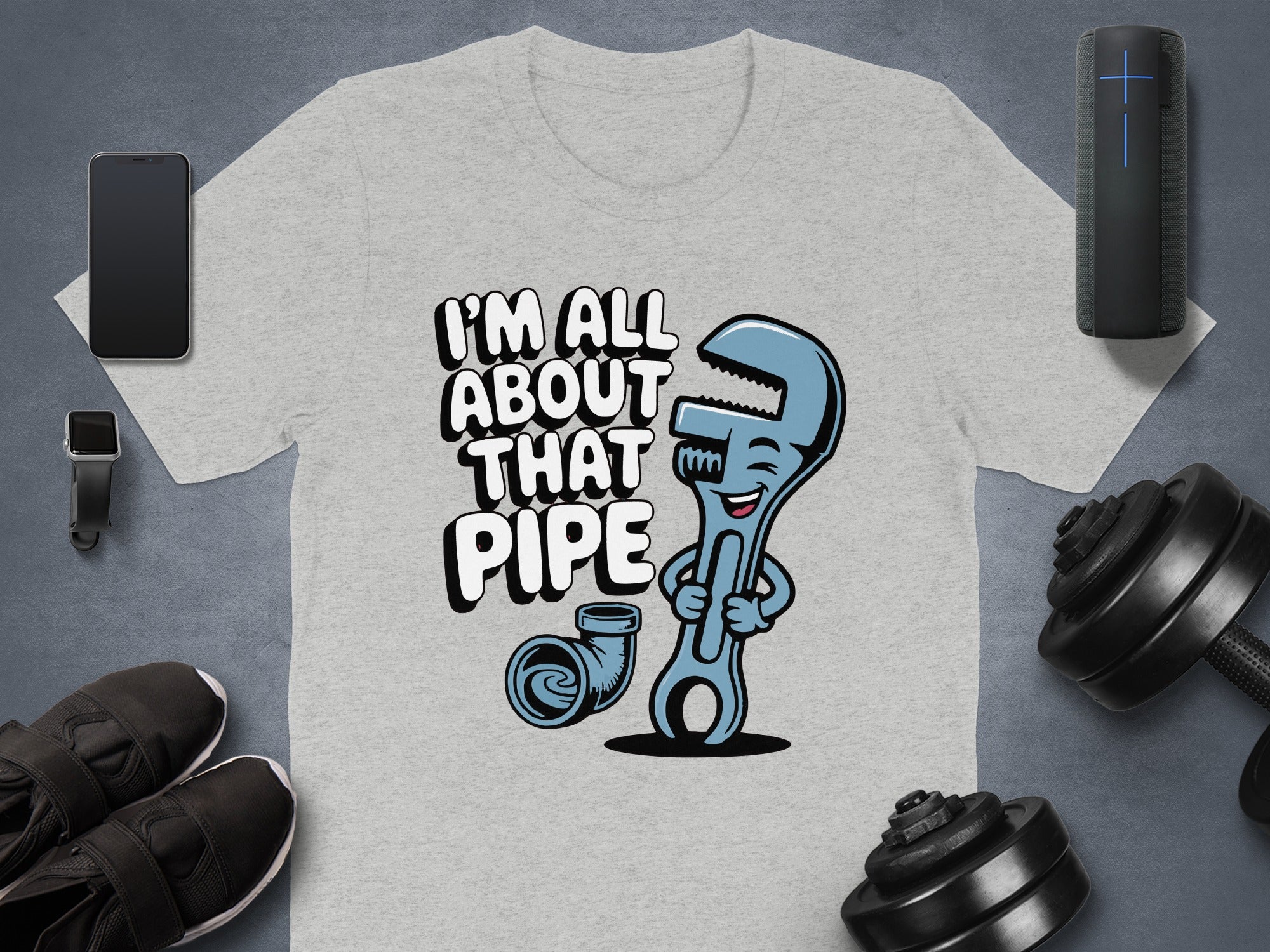 I'm All About That Pipe Graphic Tee product