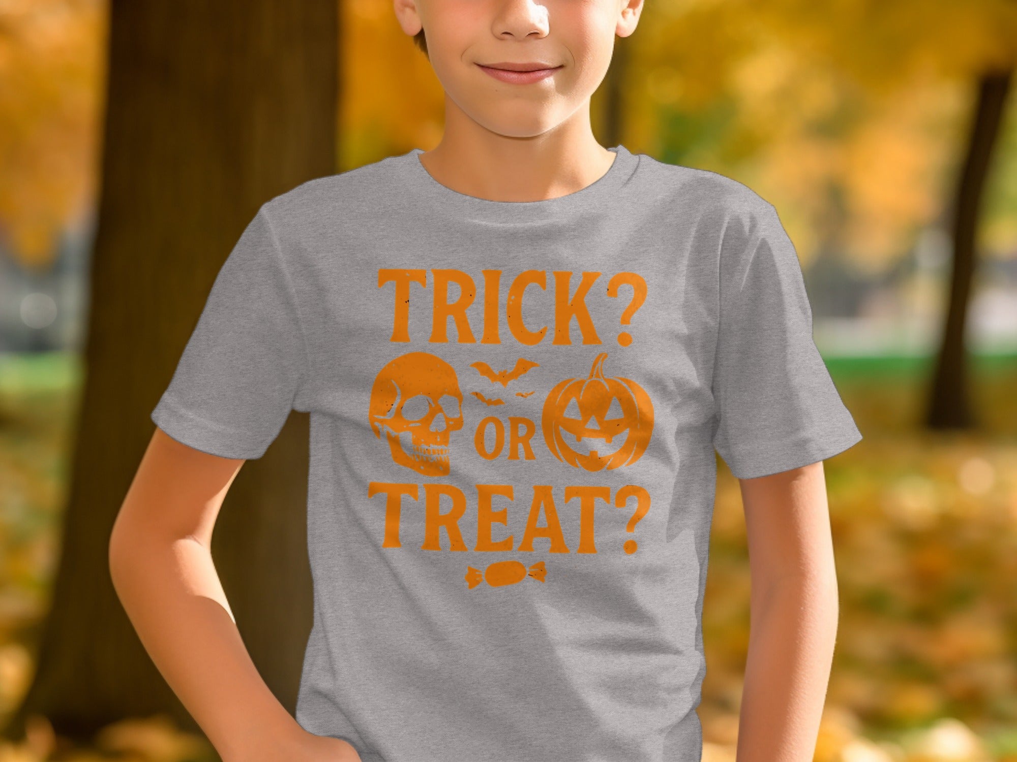 Trick or Treat Halloween Graphic Tee product type