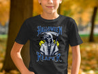Halloween Reaper Skull Graphic Kids T-Shirt product