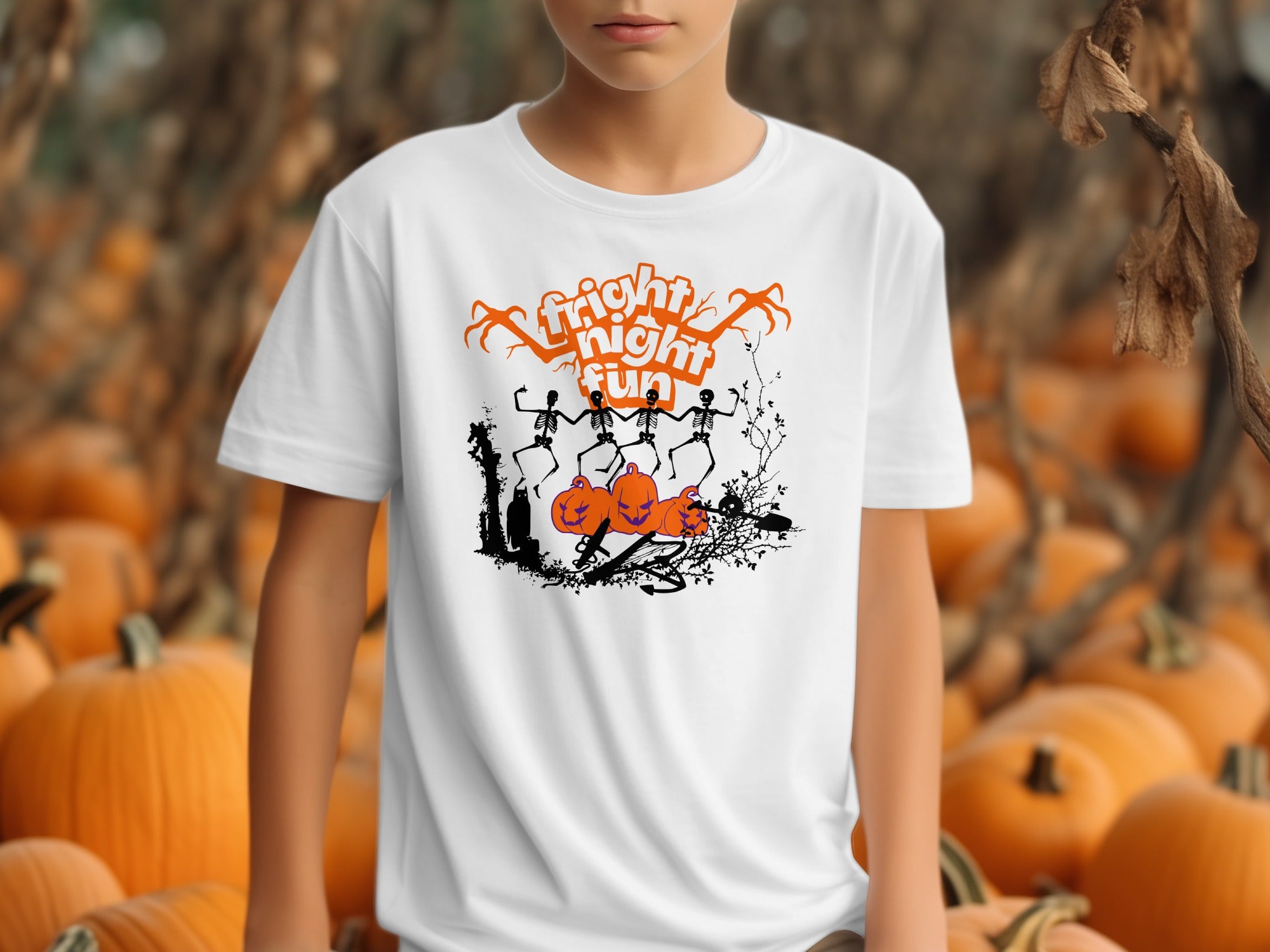 Fright Night Fun Halloween Haunted Forest T-Shirt product type