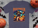 Pugoween Witch Halloween Night Pug T-Shirt product type