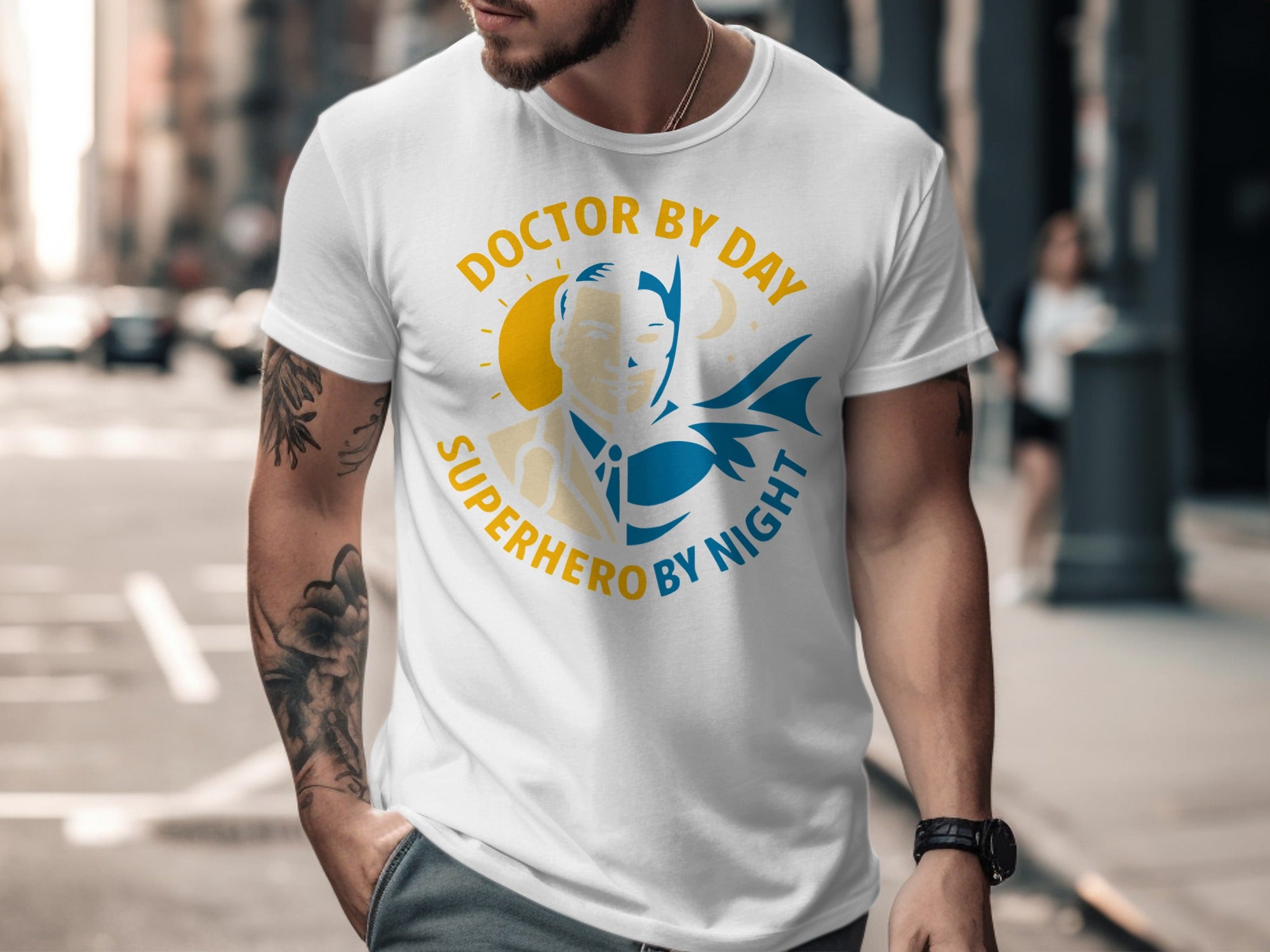 Doctor by Day Superhero by Night T-Shirt product