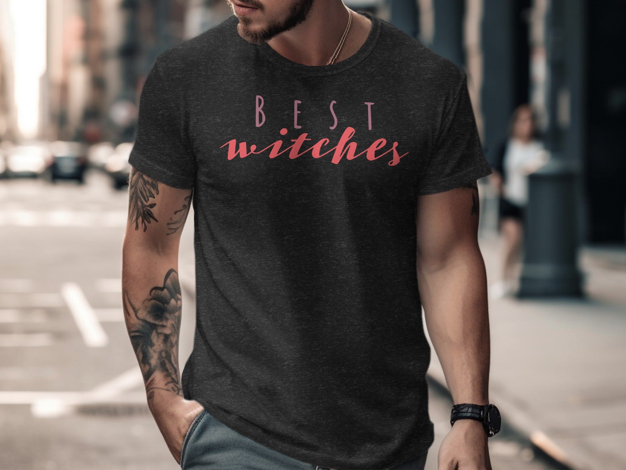 Best Witches Halloween Theme Casual T-shirt product type
