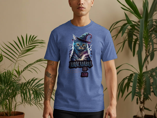 Abracadabra Cat with Hat Graphic T-Shirt product type