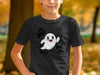 Cute Halloween Ghost Hey Boo Youth T-Shirt product type