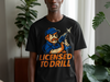 Licensed to Drill Graphic Black T-shirt product type