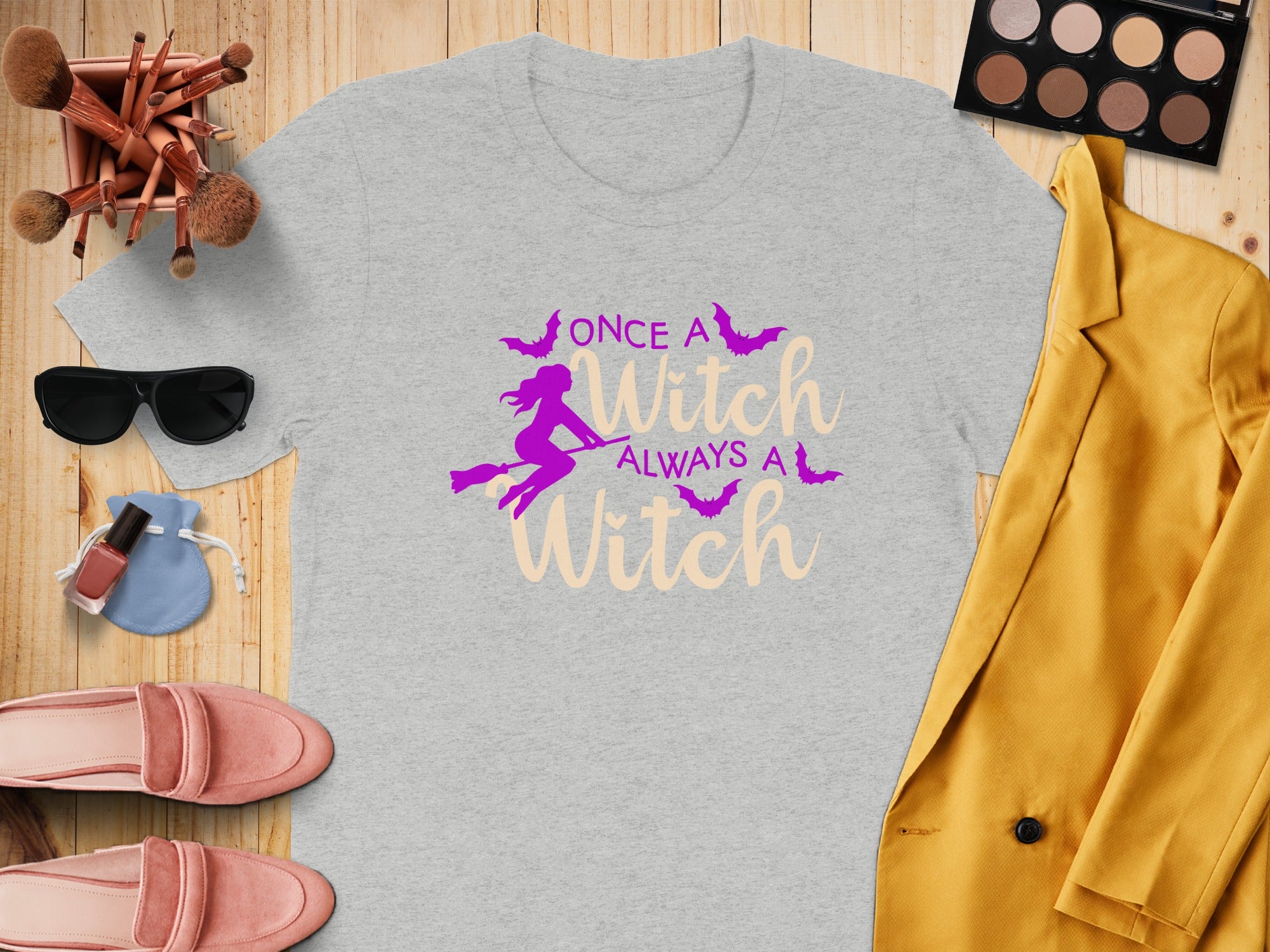 Once A Witch Always A Witch Printed Shirt product
