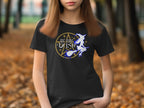 We are at Dusk witch and moon themed tshirt product