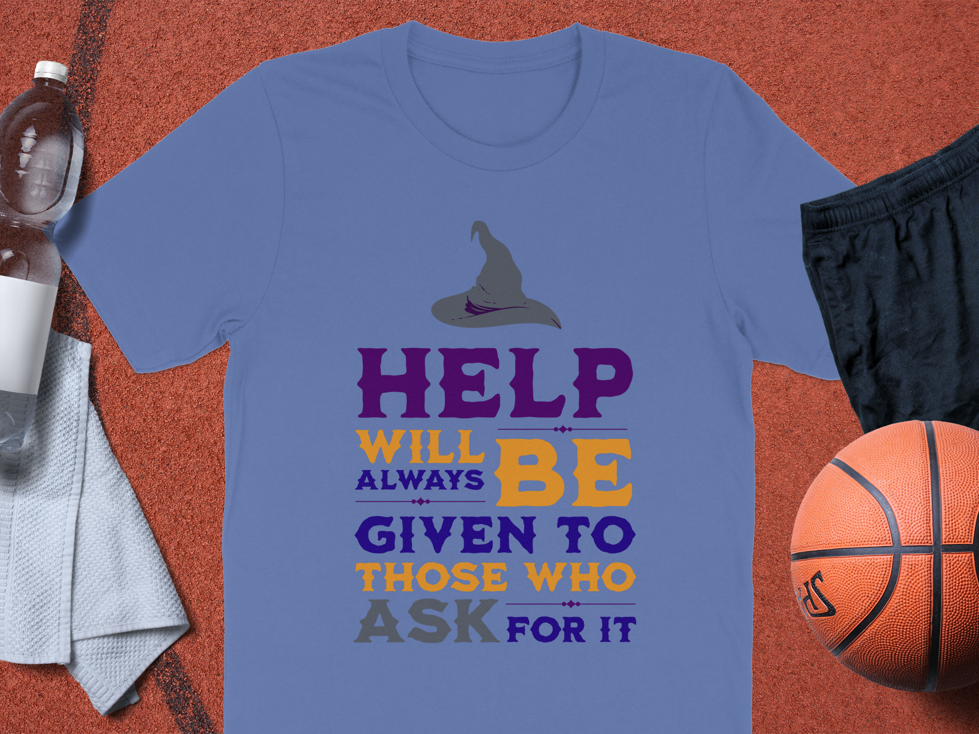 Help Will Always Be Given to Those Who Ask T-shirt