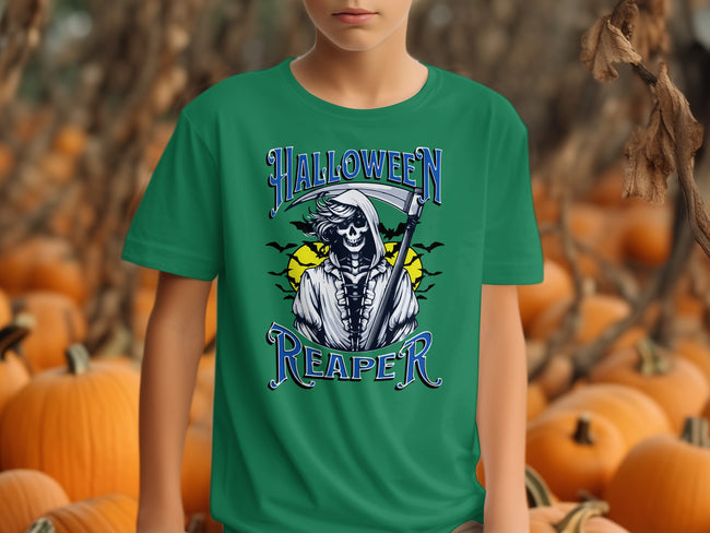 Halloween Reaper Printed Graphic T-shirt product type