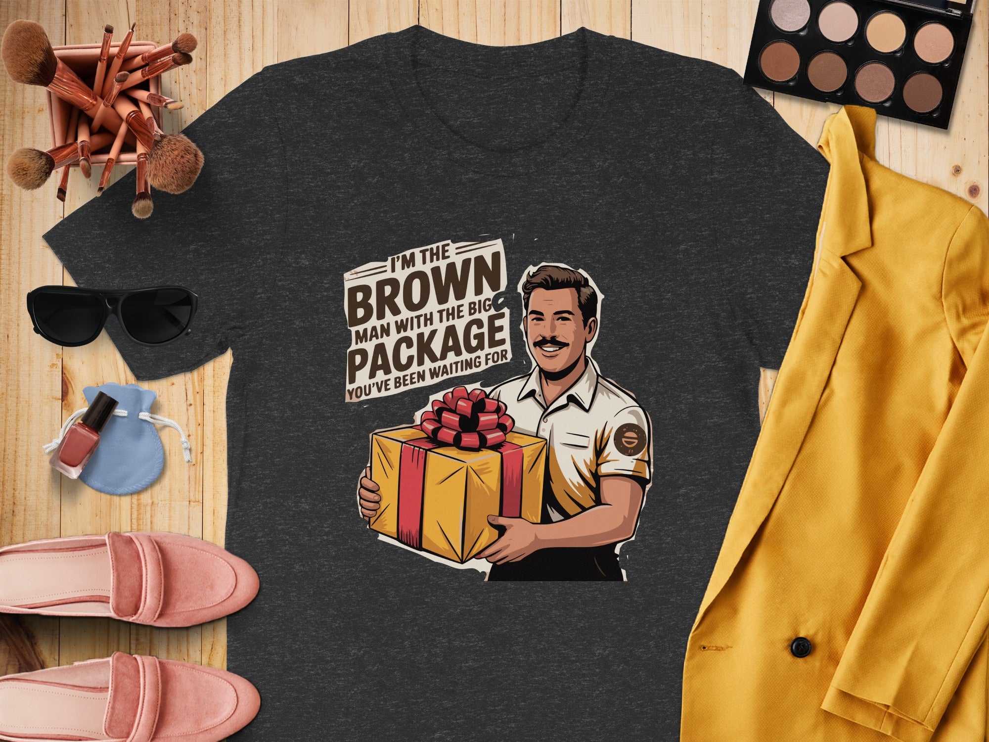 I'm the Brown Man with the Big Package Shirt product